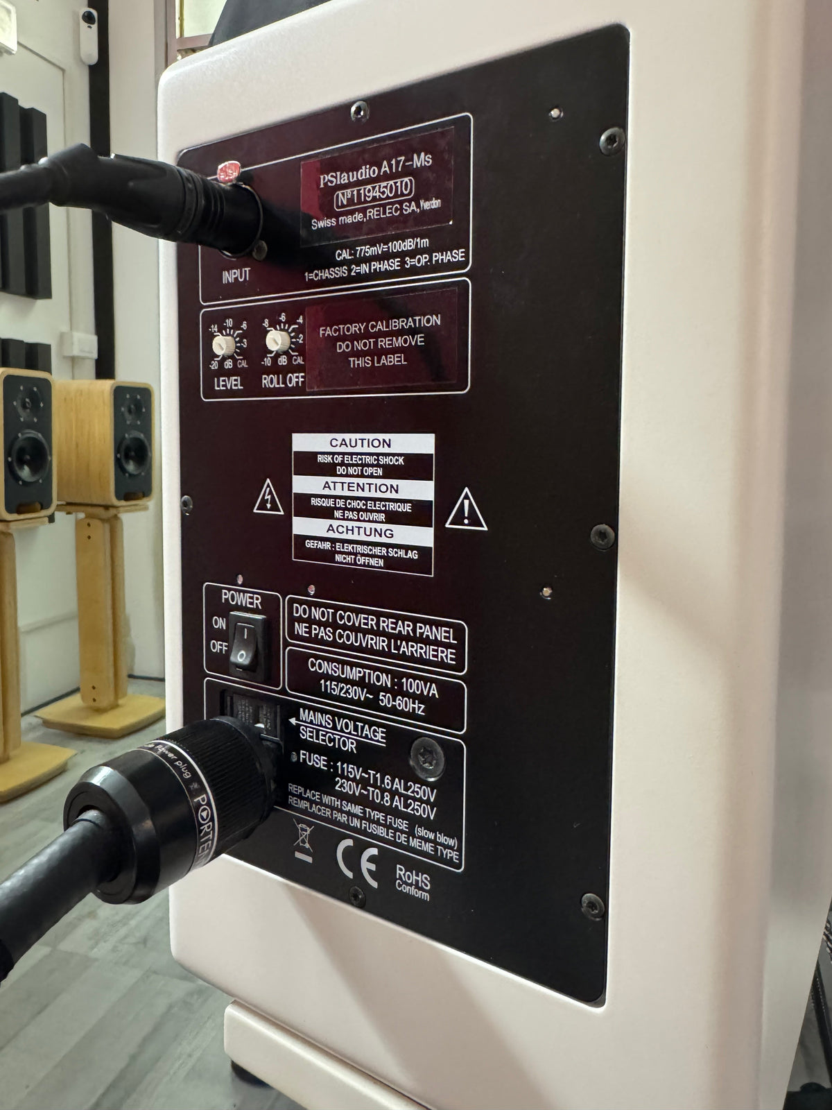 PSI Ausio A17-m near field studio monitor PSI audio